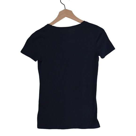 Abercrombie Navy Tee Kids XL Y2K Preppy Varsity - Picture 2 of 8